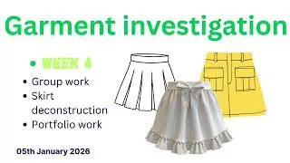Garment Analysis Worksheet U2 L1 Presentation