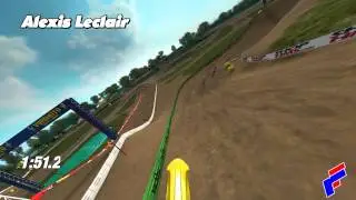 MX Simulator | Muddy Creek Fastest lap Moto 2 | Alexis Leclair - 1:51.2