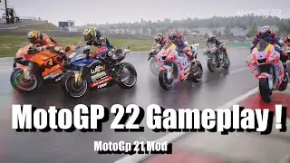 MotoGP 22 Gameplay With Ultra Graphics Mod (MotoGP 21 Mod) 4k