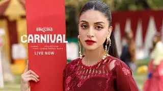 Binilyas Carnival Summer Edit 2025 |Bin Ilyas Unstitched Luxury Lawn Collection|Nureh Gardenia Lawn