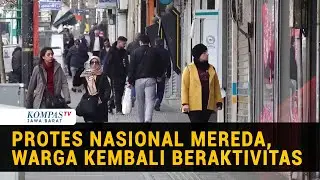Protes Nasional di Iran Semakin Mereda, Warga Teheran Kembali Beraktivitas