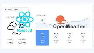 REAL TIME WEATHER WEB APPLICATION USING REACT JS AND OPEN WEATHER API