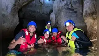 Exploring Tayangban Cave Pool | Siargao Island Philippines