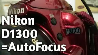 How To AutoFocus Nikon D1300 (video)