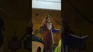 My first Mushaira 🙏❤️ #shraddhakikavita #shraddhashukla #poetry #shayari #mushaira #kavisammelan