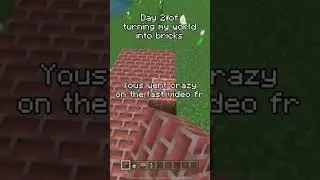 Fortnite emotes on Minecraft time lapses will always be good #minecraft #gaming #shorts