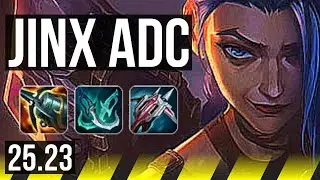 JINX & Lulu vs DRAVEN & Neeko (ADC) | 7k comeback, 16/3/4, 46k DMG, Godlike | KR Diamond | 25.23