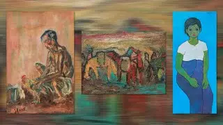 ART REVIEW: Perjalanan Karya Maestro Jeihan Sukmantoro Pelukis Mata Hitam
