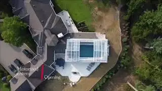 Motorized Retractable Pool Roof & Rolling Walls by Roll-A-Cover