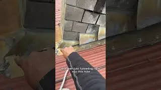 Heres what we did to permanently fix a leak on this roof #roofing #repair #roof