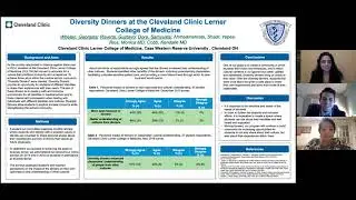 Diversity Dinners at the Cleveland Clinic Lerner College of Medicine -- DiM, 2021