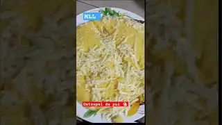 ostropel de pui 🐔 cu mămăligă și br&acirc;nză