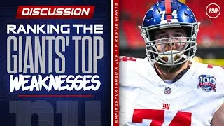 Ranking the Giants' Top Weaknesses Post-Free Agency