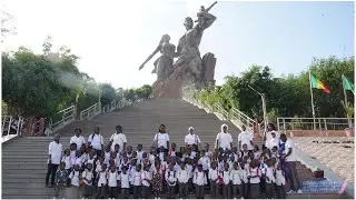 Sortie Pédagogique du Groupe Scolaire Kambal au Monument de la Renaissance africaine ''Partie 1''
