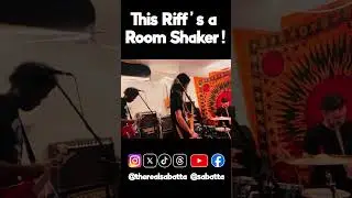 Guitar Life Hack - How to play a guitar riff! #sabatta #guitar #london #rock #yinka #heavymetal
