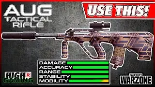 The Cold War AUG is AMAZING in WARZONE! AUG Tactical Rifle CoD Warzone