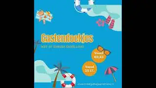 Gastendoekjes onbedrukt vanaf &euro;0.87 per stuk, ook te bedrukken met logo of tekst #bedrukken