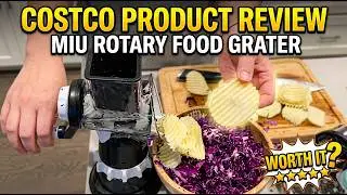 Testing Miu Rotary Food Grater | COSTCO PRODUCT REVIEW
