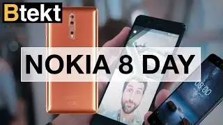 Nokia 8 hands-on + a video a day challenge