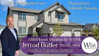 Flying Horse - Colorado Springs - 11860 Hawk Stone Dr Video Tour