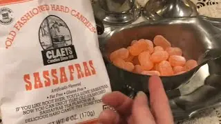 sassafras candy taste like root beer (clarys old-fashioned candy)