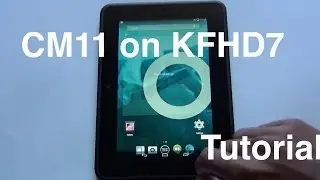 How to put android 4.4.2 on kindle fire hd 7 inch