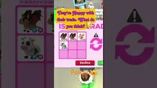 🤩🎃Они обменяли своих летучих мышей-драконов на ЭТО!? WFL!?🤩 #adoptmeroblox #robloxadoptme #adoptme