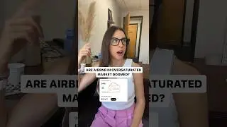 Should You Get an Airbnb In Over Saturated / Competitive Market 💫 #vacationhome #airbnb #shorts
