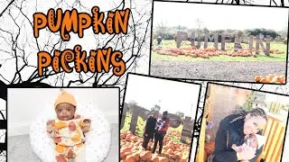 A DAY IN THE LIFE | Newborns First Pumpkin Picking | Pumpkin Village | AUTUMN 2022