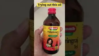SUBSCRIBE My Channel To Know The RESULTS. Baidyanath Mahabhringraj oil. #shorts #antihairfall