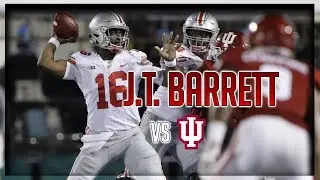 J.T. Barrett Highlights vs Indiana // 20/35 304 Passing Yards, 61 Rushing, 4 Total TDs // 8.31.17