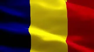 Chad Flag Video Background HD | High Quality Flags | Free Stock Video | Siddam Bharat
