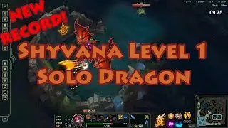 Shyvana Level 1 Solo Dragon Season 12 [39.36]