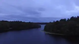 Drone view of Lake Rico Taunton