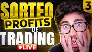 TRADING de BITCOIN y CRIPTOMONEDAS | Sorteo los BENEFICIOS en DIRECTO | D&iacute;a 3