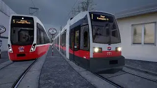 Tramsim Vienna #5 Linie 1 PC/HD/60FPS/DE