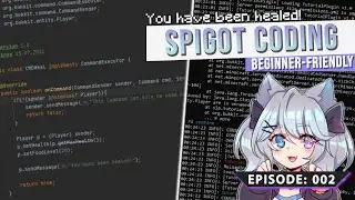 Our first Command /heal | Spigot Coding Tutorial [1.17] #002
