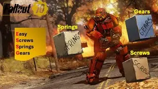 Fallout 76|Easy Screws, Springs and Gears to farm!