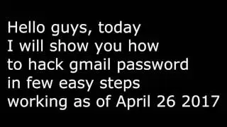 2017 update Hack gmail account in 3 easy steps