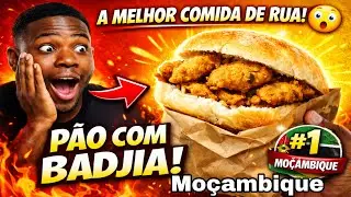 A MELHOR comida de rua de Moçambique 🇲🇿🔥 Você precisa ver isso!