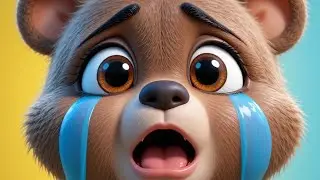 Baby Bear رو رہا ہے 😭 | Funny Cartoon for Kids | Cute Baby Bear Crying Cartoon | Kids Funny Video