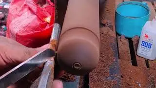 The Beautiful Palm Ball Creative#Best Palm Wood Workshop#Turning the Palm Wood.