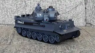 BATTLE TANKS 1:28 RC T-34 VS TIGER