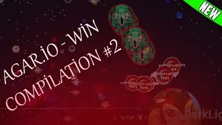 Agar.io - Win Compilation #2(Triple Split)