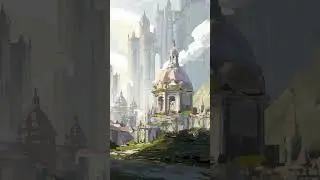 City Digital Painting