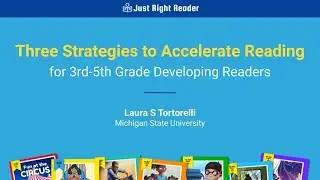 3 Strategies to Accelerate Reading for 3rd &ndash; 5th Grade Developing Readers