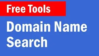 FREE Domain Name Availability Checker Tool