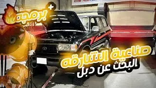 رحله البحث عن دبل حق الهدد في صناعية الشارقة