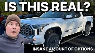 The Most Options I&rsquo;ve Ever Seen On A 2025 Toyota Tundra!