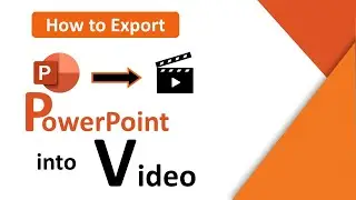 How to export video from PowerPoint